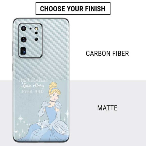 Disney Cinderella Greatest Love Story Ever Told Galaxy S20 Ultra 5G Skin